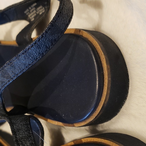 Michael kors 10 flip flop sandals 10navy blue - Picture 4 of 7